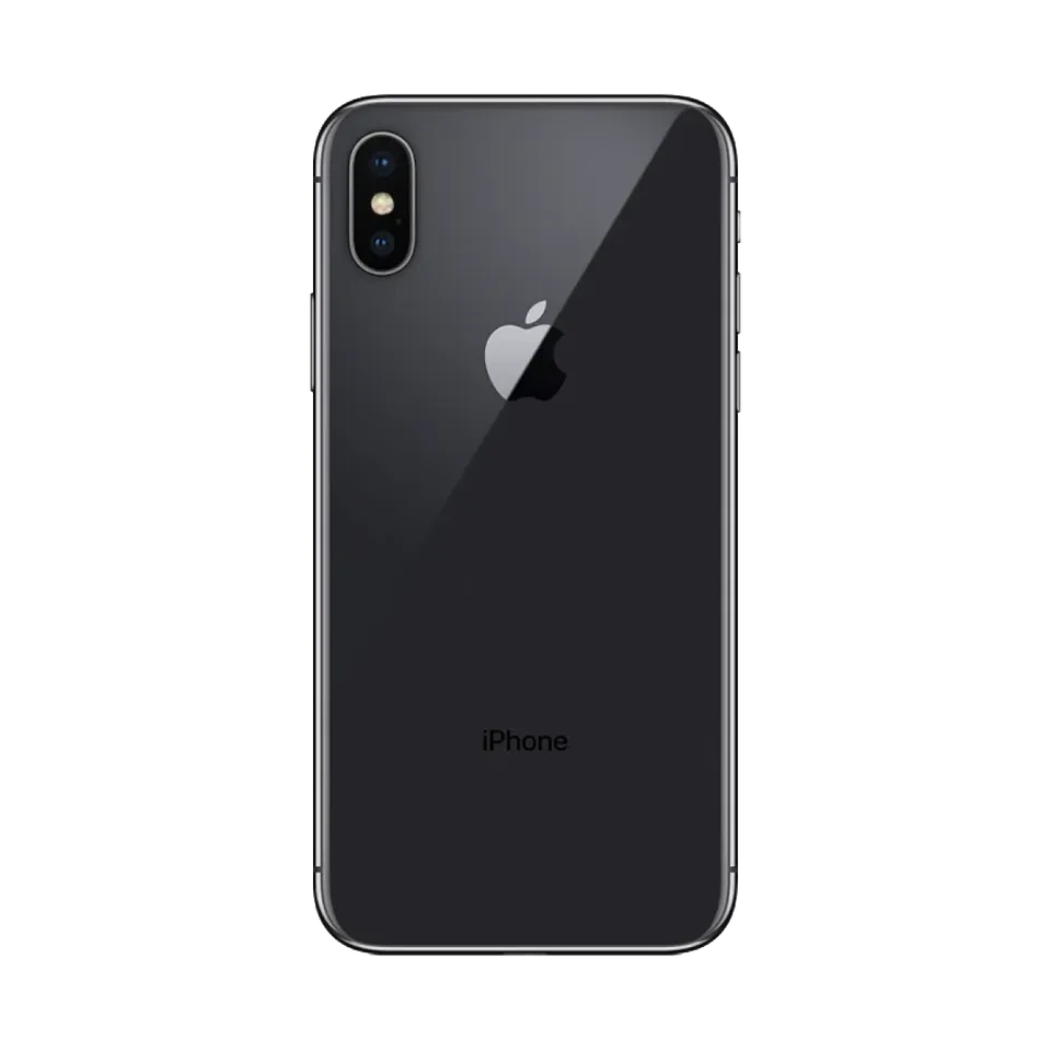 Apple iPhone X in Space Grey, back