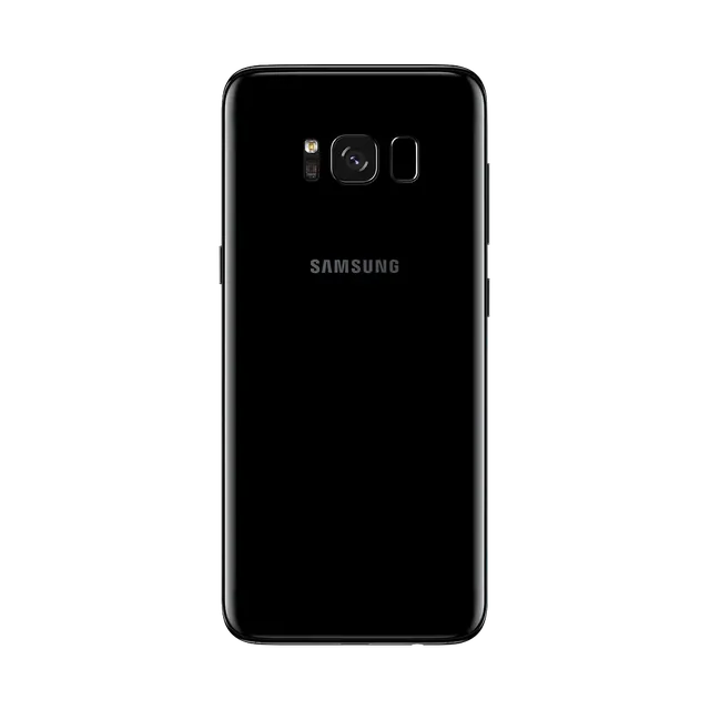 Samsung Galaxy S8 in Midnight Black, back