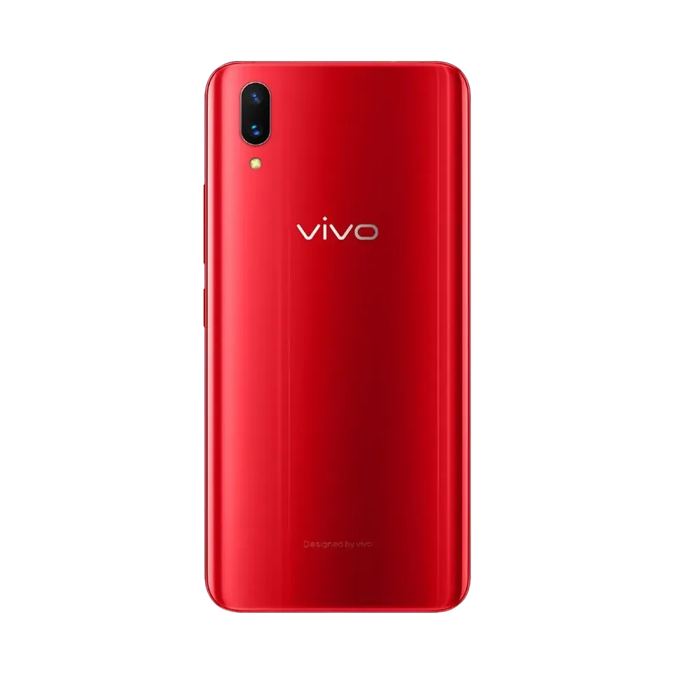 vivo X21 in Ruby Red, back, Ruby Red