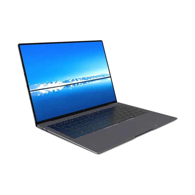 HUAWEI MateBook X Pro, open, angled view