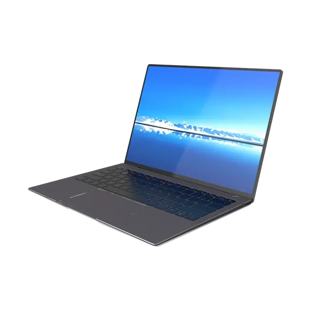 HUAWEI MateBook X Pro, open, side angle