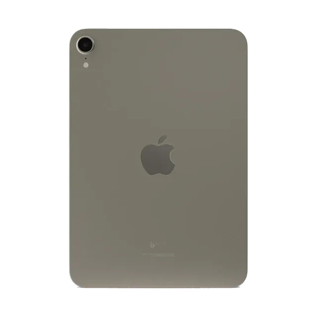 Apple iPad mini in Starlight, back in Starlight