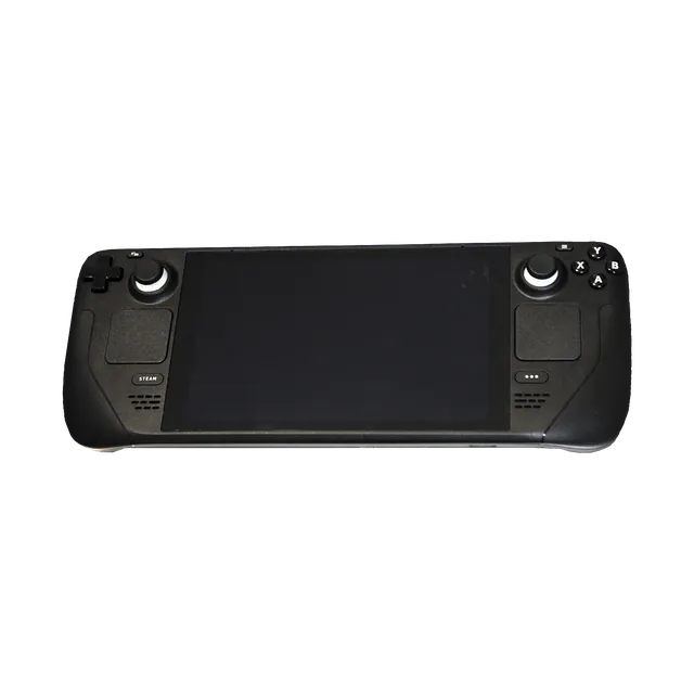 Valve Steam Deck handheld, front view