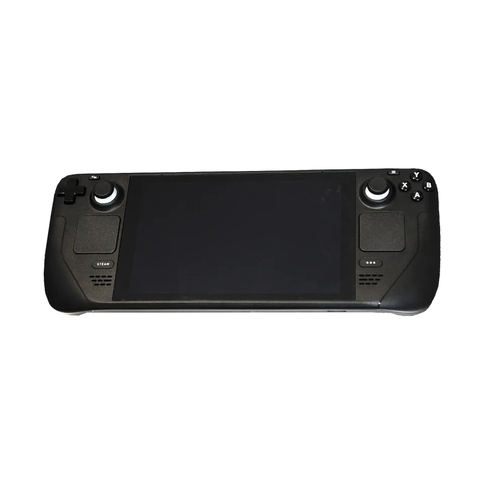 Valve Steam Deck handheld, front view