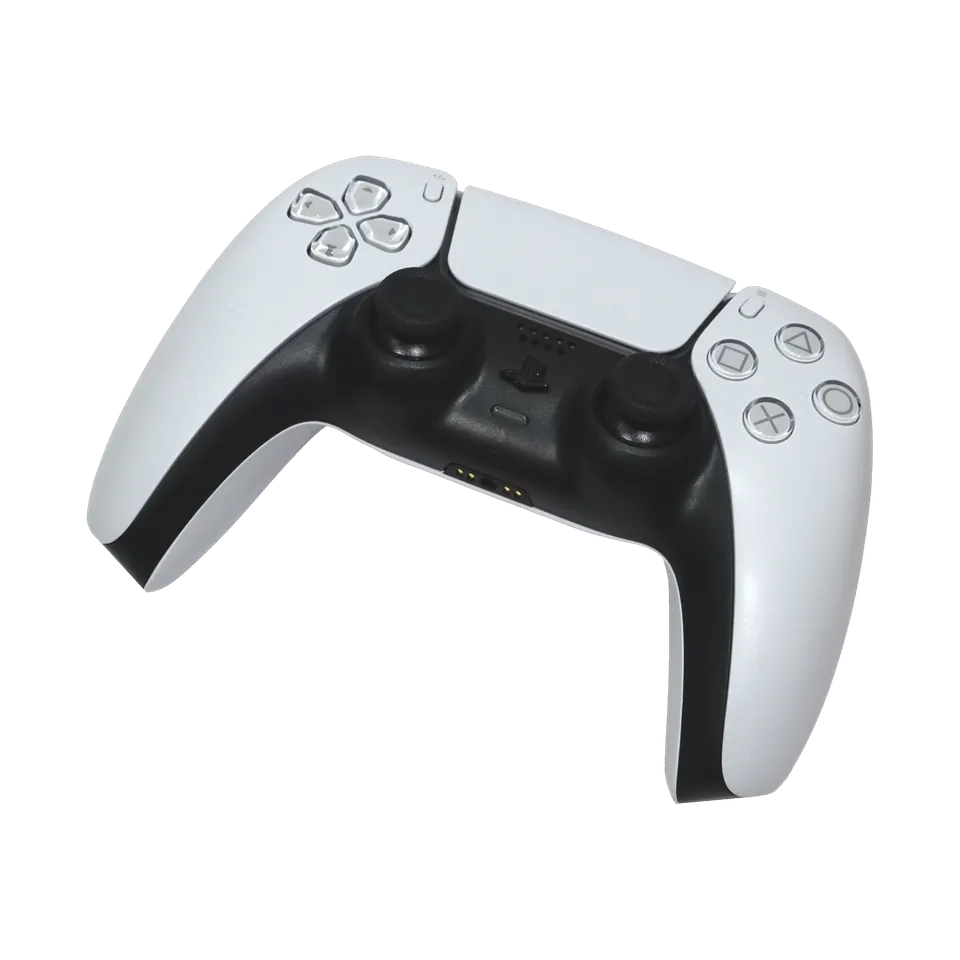 White DualSense wireless controller for PlayStation 5