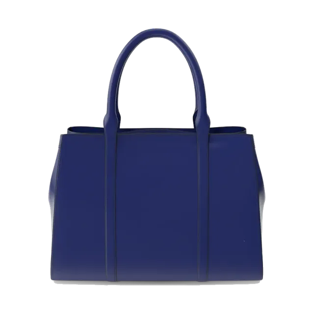 Charles & Keith double-handle tote bag in navy, front