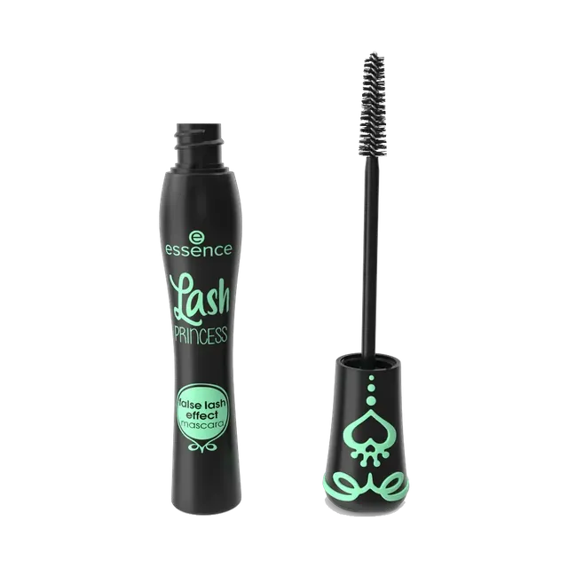 essence Lash Princess mascara, tube and brush, tube and wand