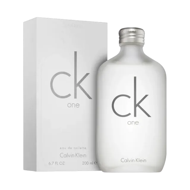 عطر كالفن كلاين CK One أو دو تواليت، زجاجة 200 مل مع العلبة