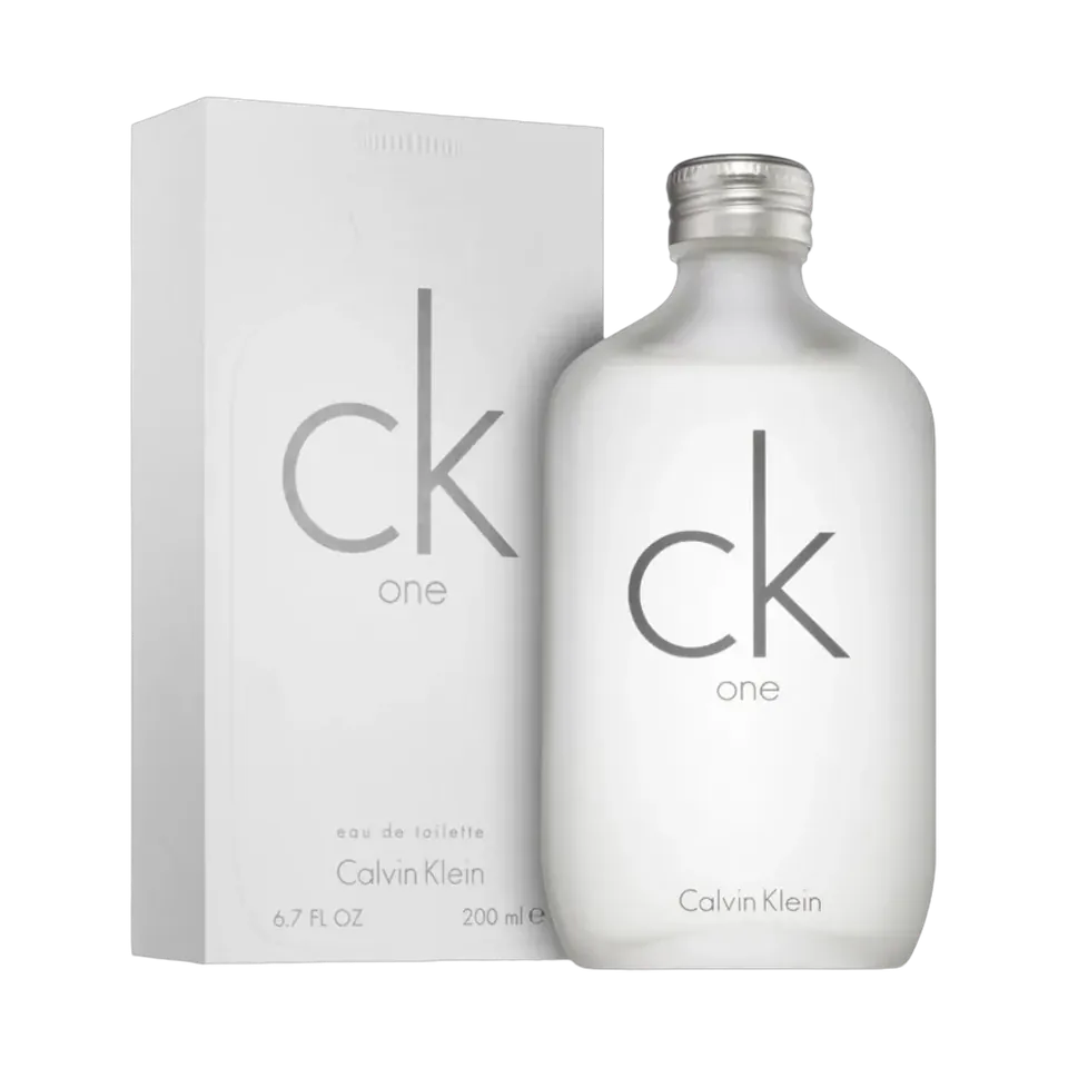 عطر كالفن كلاين CK One أو دو تواليت، زجاجة 200 مل مع العلبة