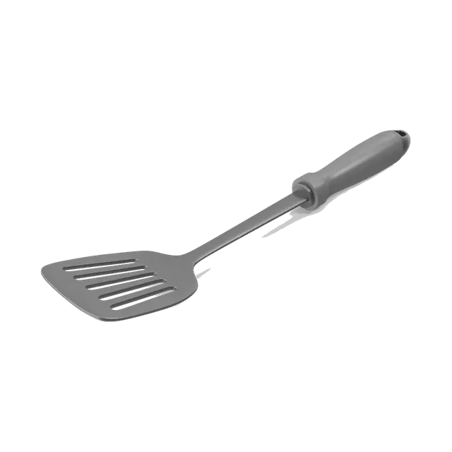 Stainless steel slotted turner
