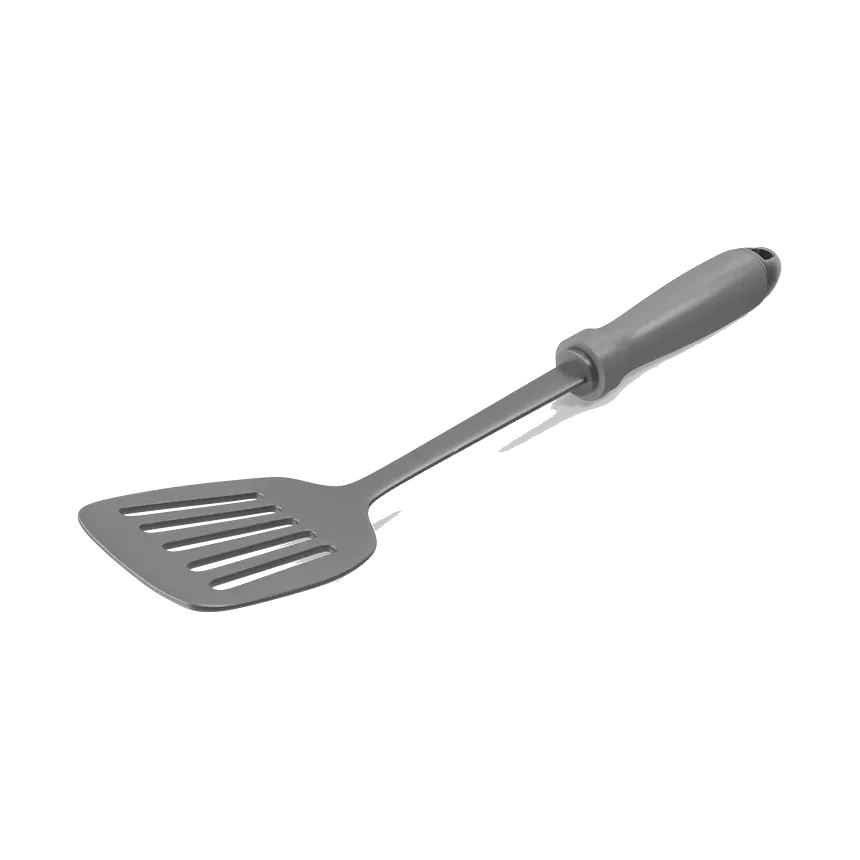 Stainless steel slotted turner