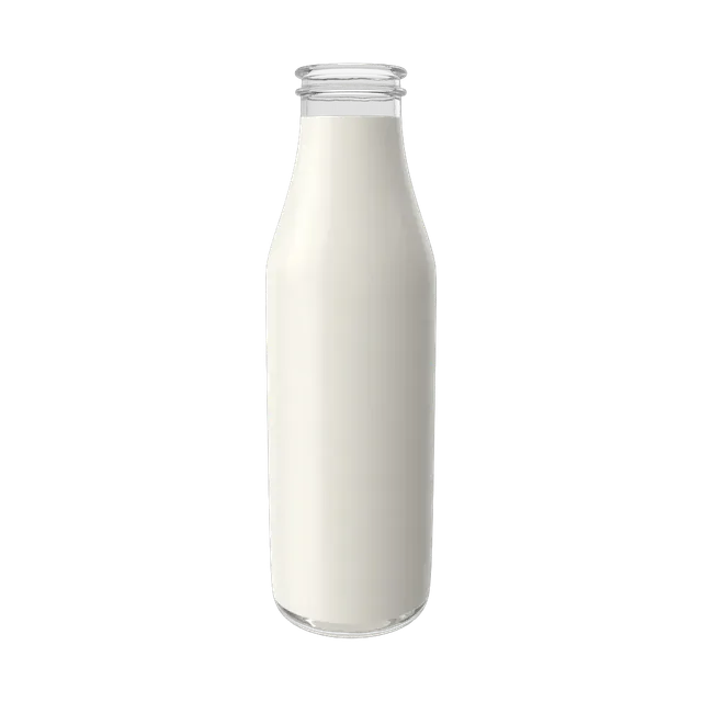 Bottle of fresh milk